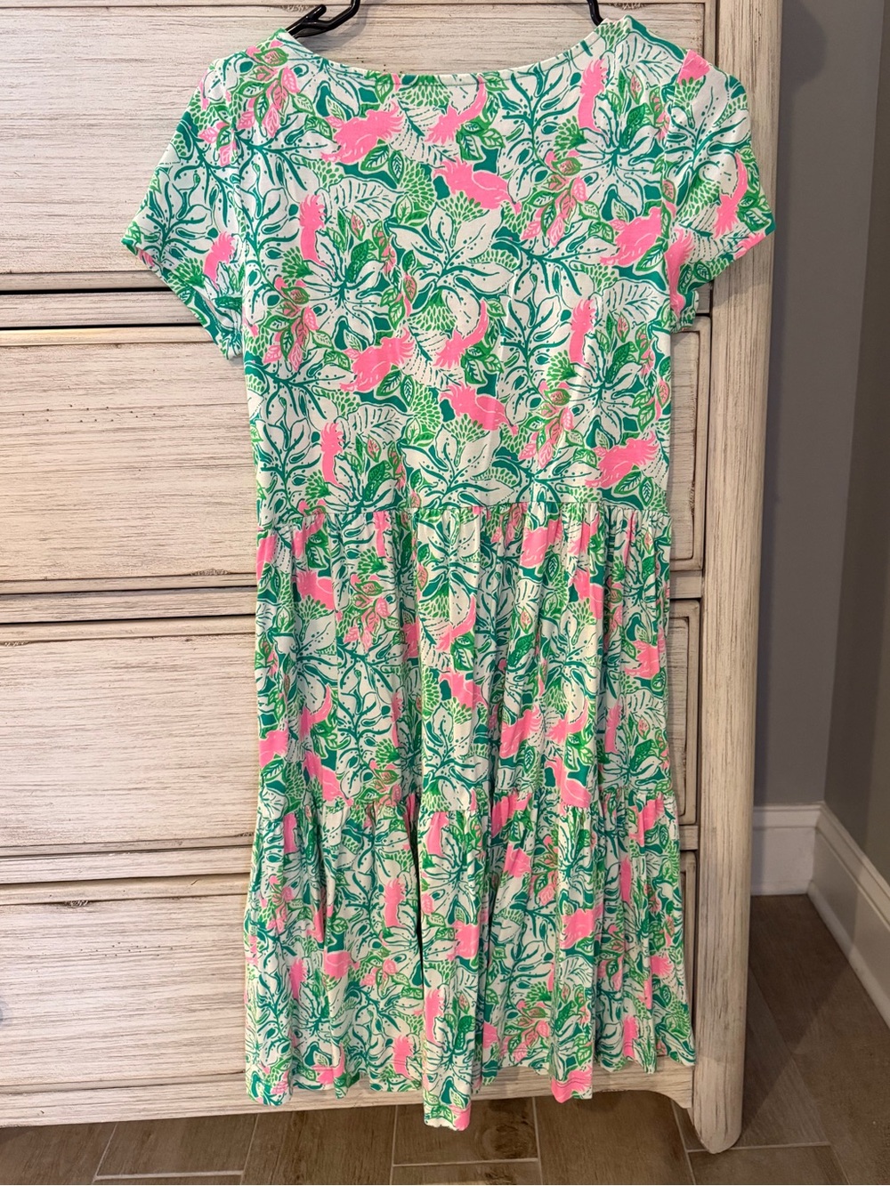 NWOT Lilly Pulitzer Geanna Dress Just Wing It Size xsmall swing dress - Picture 6 of 9